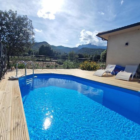 Domaine U Filanciu - Casa Chiara - Centru Di Corsica Villa Moltifao Exterior photo